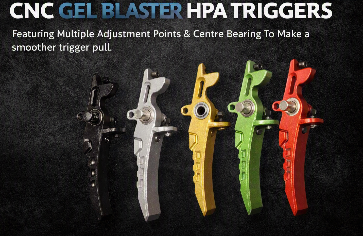 Gel Blaster | M4 HPA AEG Aluminum Adjustable Speed Trigger
