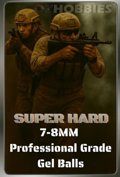 7-8mm Professional Grade Super Hard Gel Balls - 7.3mm
