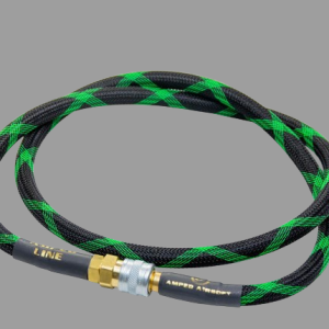Amped HPA Line Standard Weave 36" Black Green Spiral -JACK-F2